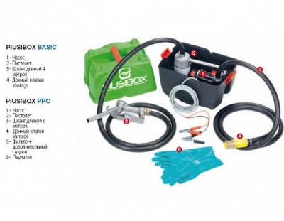 Piusi Box Pro комплект заправочный дизельного топлива солярки в Олёкминске